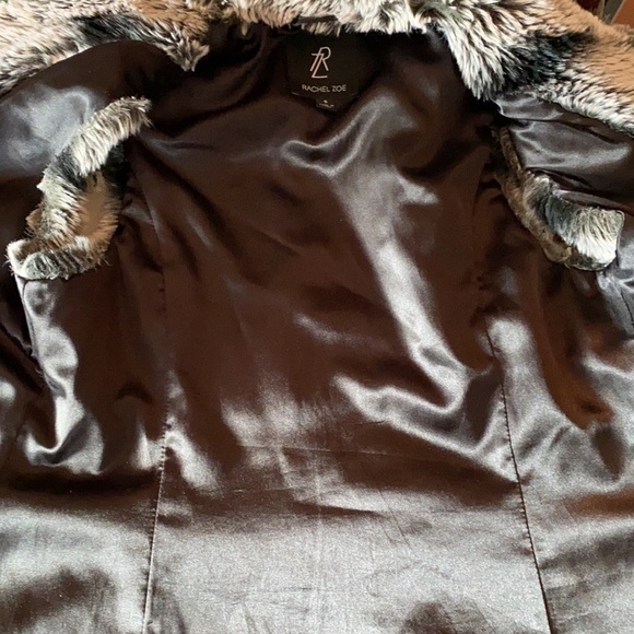 Rachel Zoe Faux Fur Vest Sz Sm - Picture 10 of 14